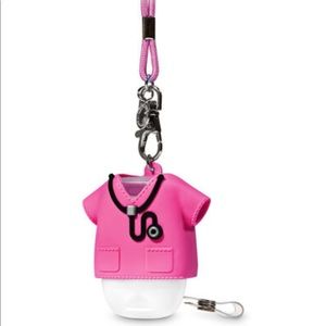 Badge Reel + Hand Sanitizer Holder Nurse Scrubs Bath and Body Works